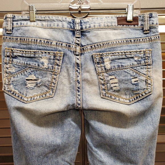 DayTrip 32 Lynx Ankle Skinny Distressed Jeans - Picture 3 of 9